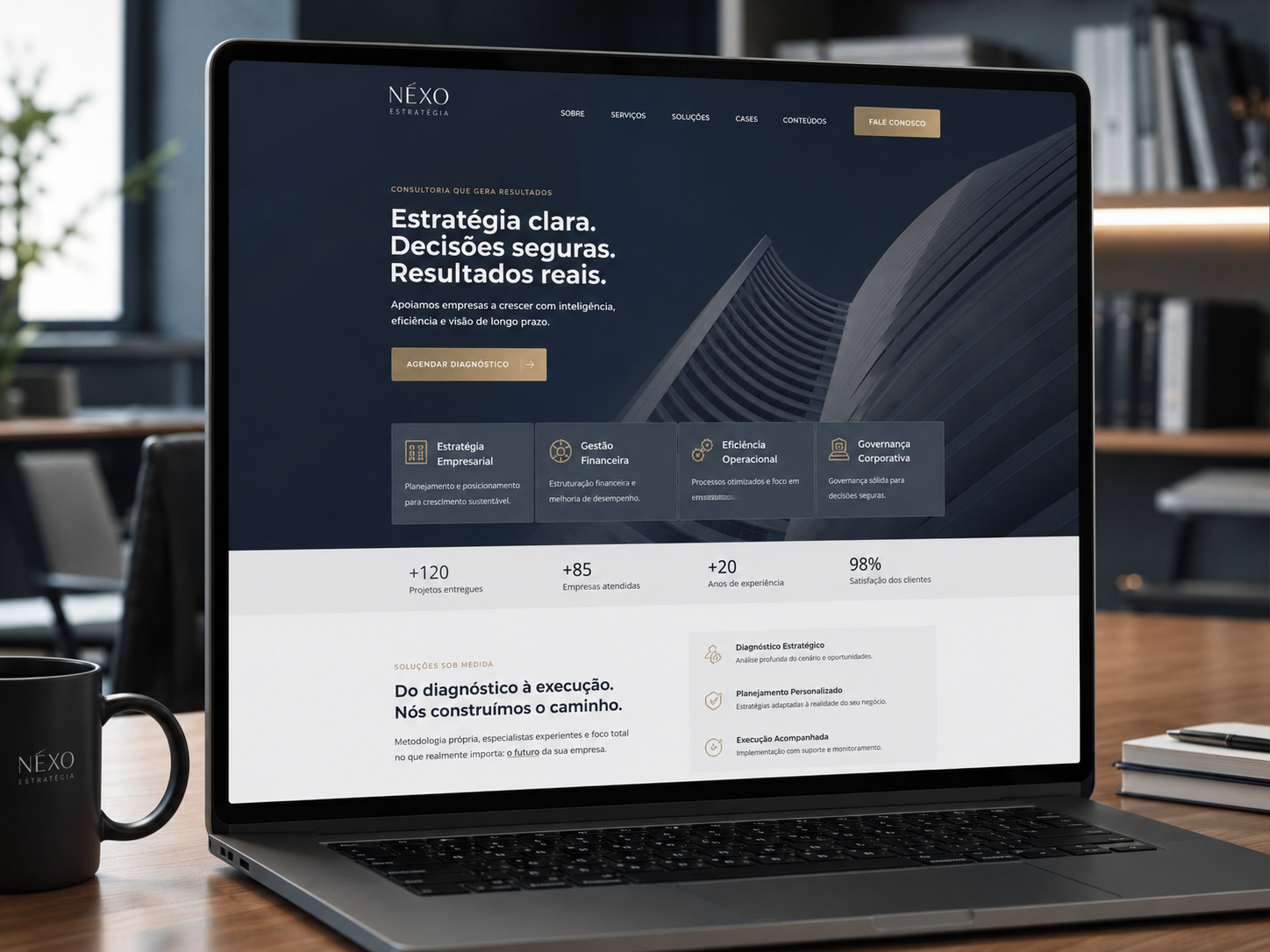 Projeto Nexo Estratégia em português brasileiro