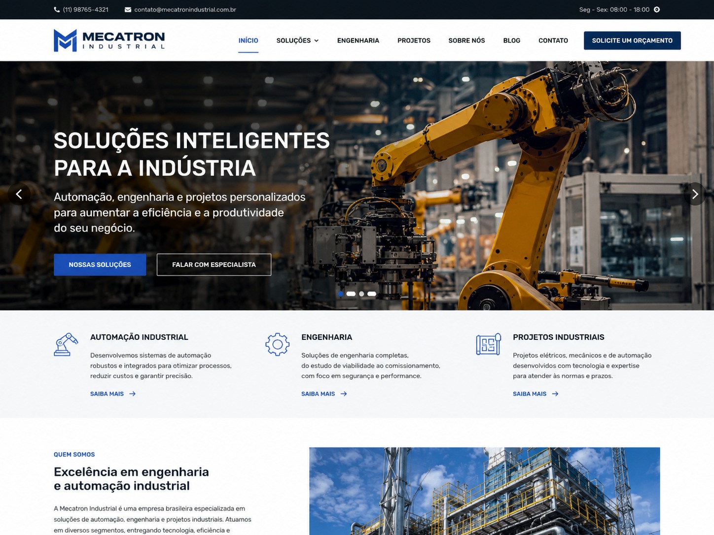 Projeto Sincro Gestão em português brasileiro