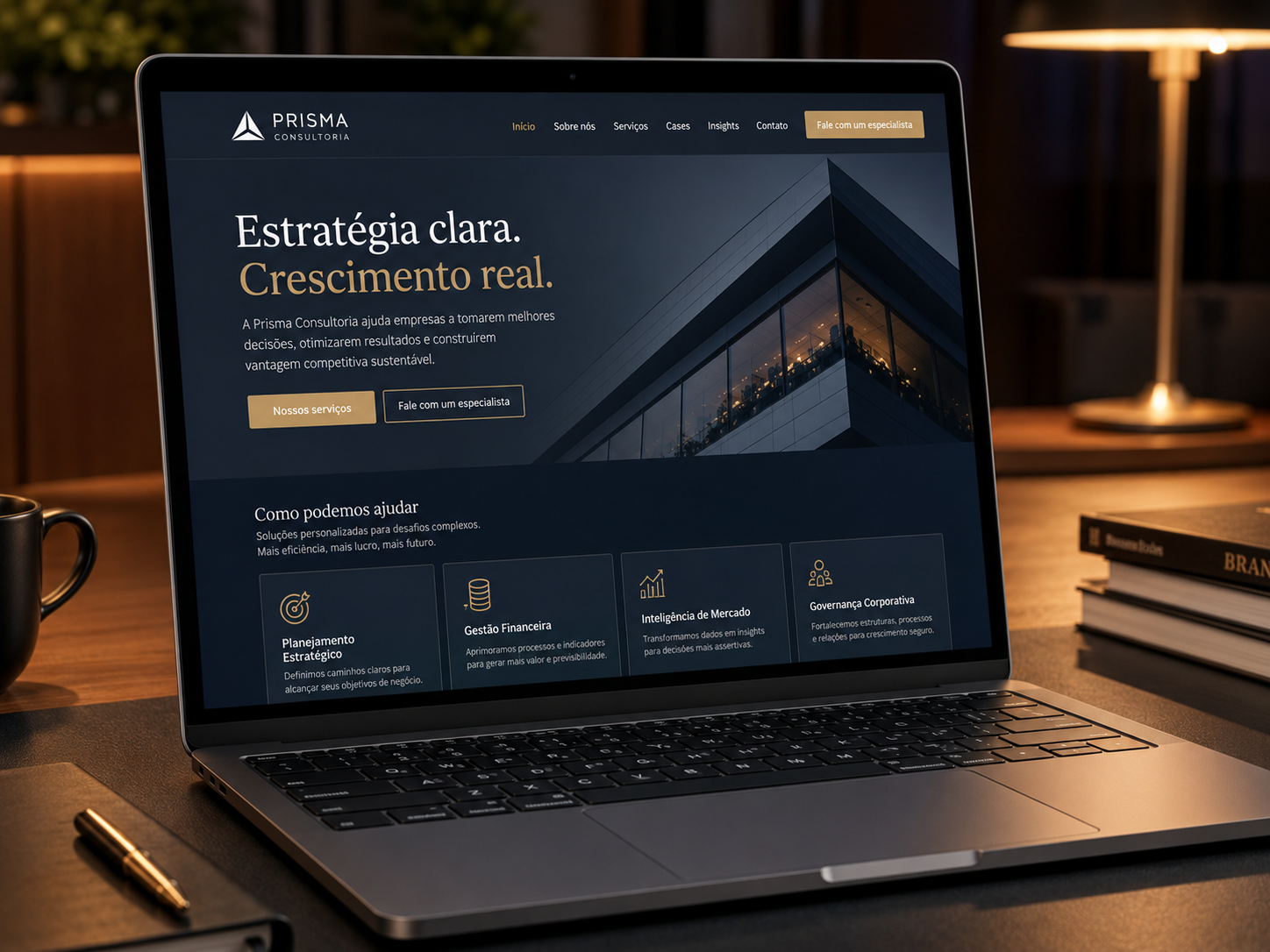 Projeto Prisma Consultoria em português brasileiro
