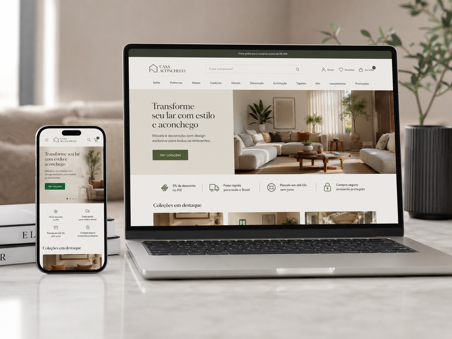 E-commerce brasileiro de decoração